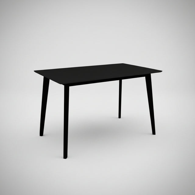 Kvadratisk produktbilde av Vojens spisebord svart 70x120 cm