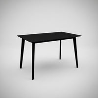 Vojens skrivebord sort 120 cm