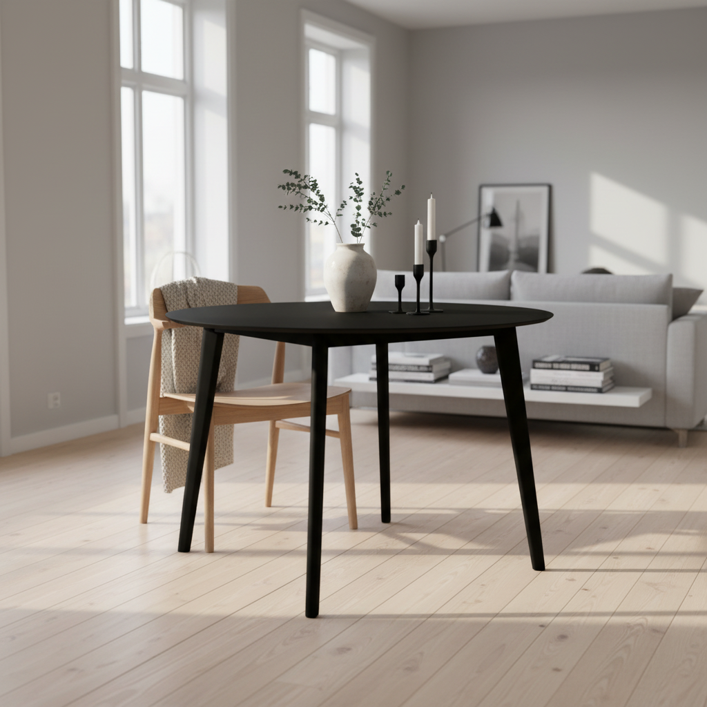 Vojens spisebord sort 105 cm