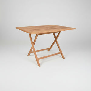 Kvadratisk produktbilde av Oviedo spisebord teak 120x80 cm