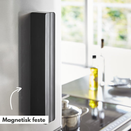 Magnetisk foliedispenser sort 32,5 cm - Lindas Dekor