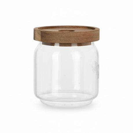 Glasskrukke med trelokk 6,4 dl