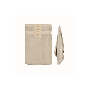 Håndkle bomull sand 70 x 140 cm - Lindas Dekor