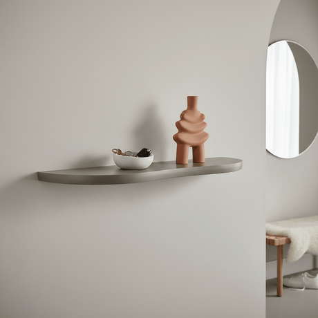 Botta vegghylle brun 57 x 19 x 2,5 cm - Lindas Dekor