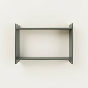Bamberg vegghylle grønn 50 x 14,5 x 35 cm - Lindas Dekor