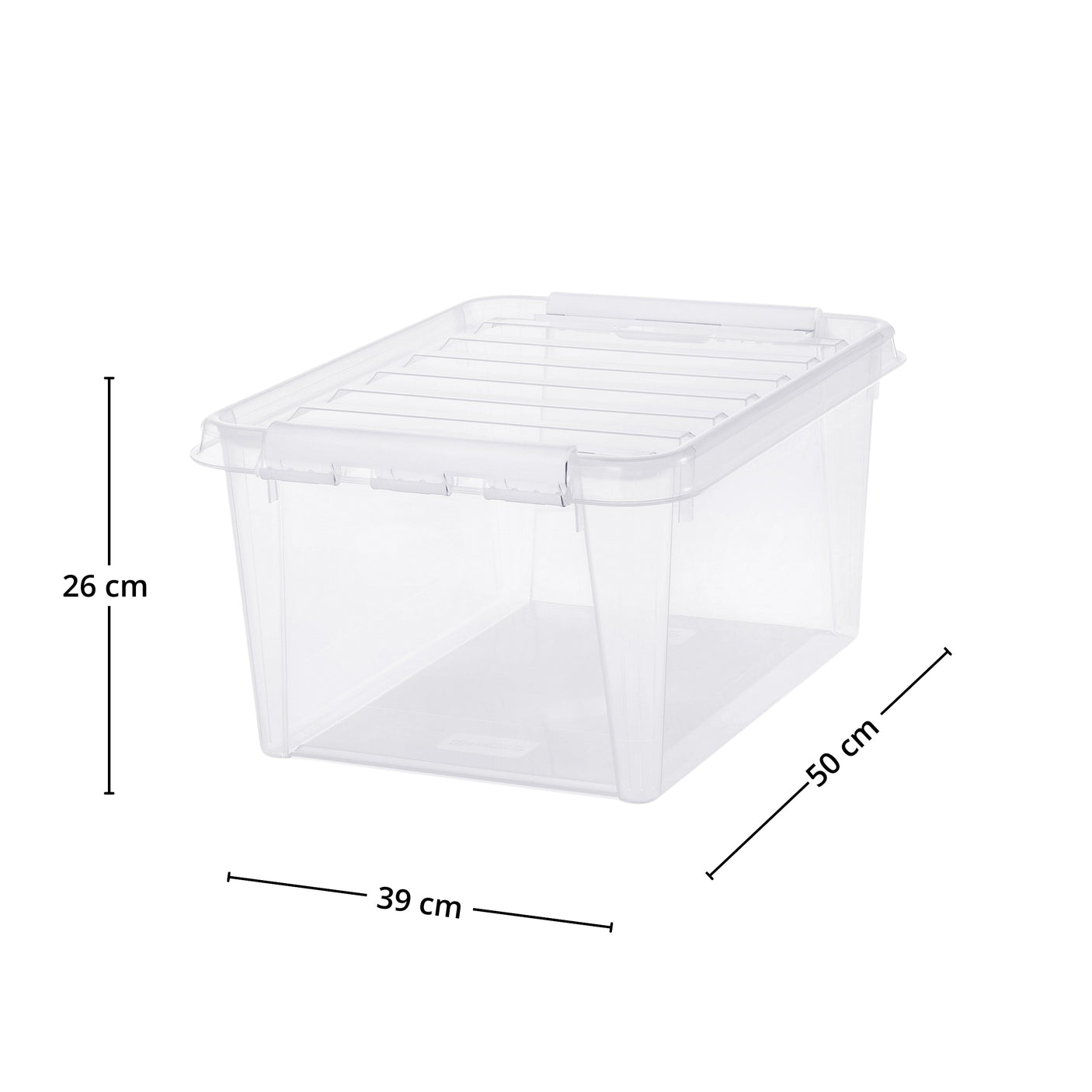 SmartStore Classic plastboks 31 liter sett skrått