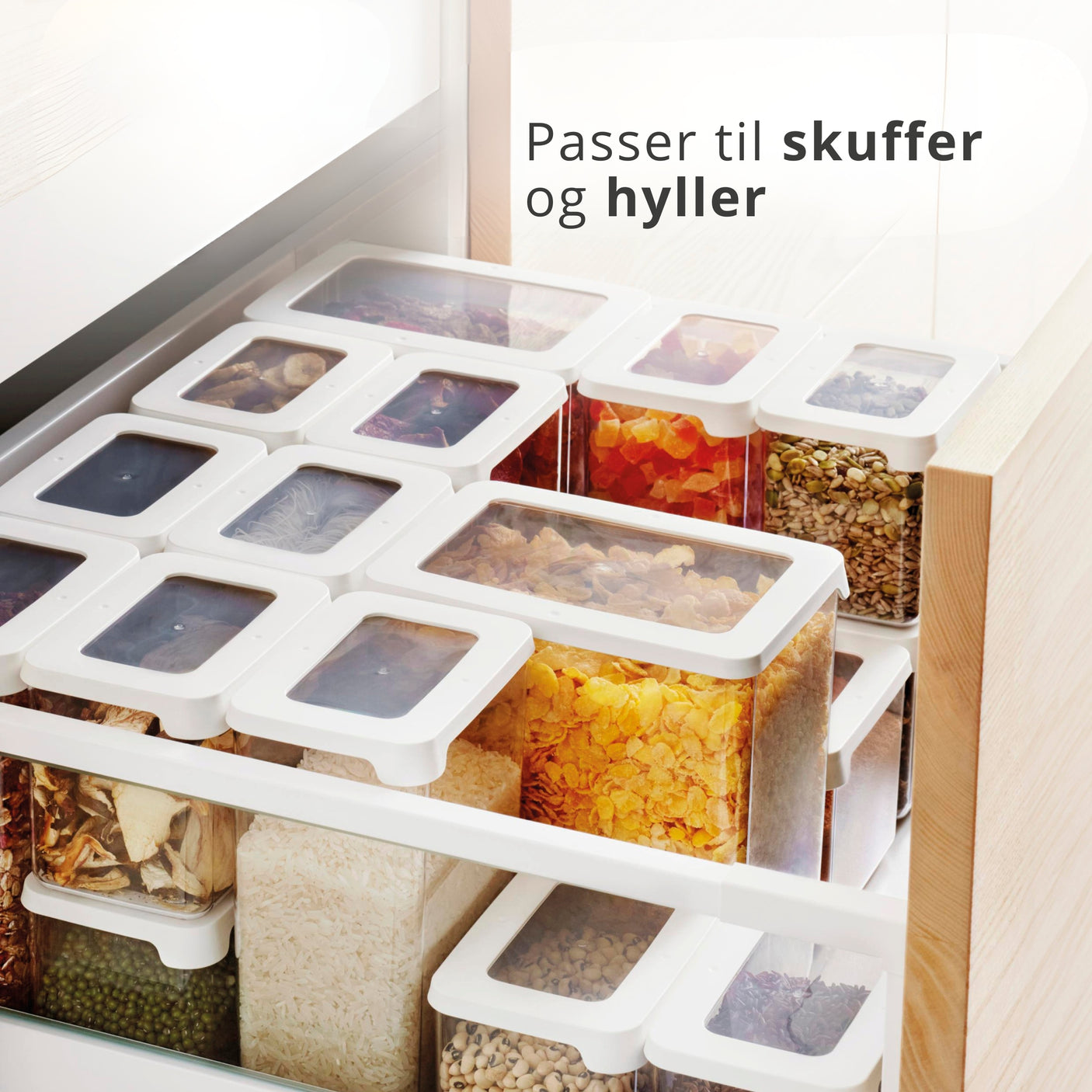 SmartStore Vision oppbevaringsboks sett skrått