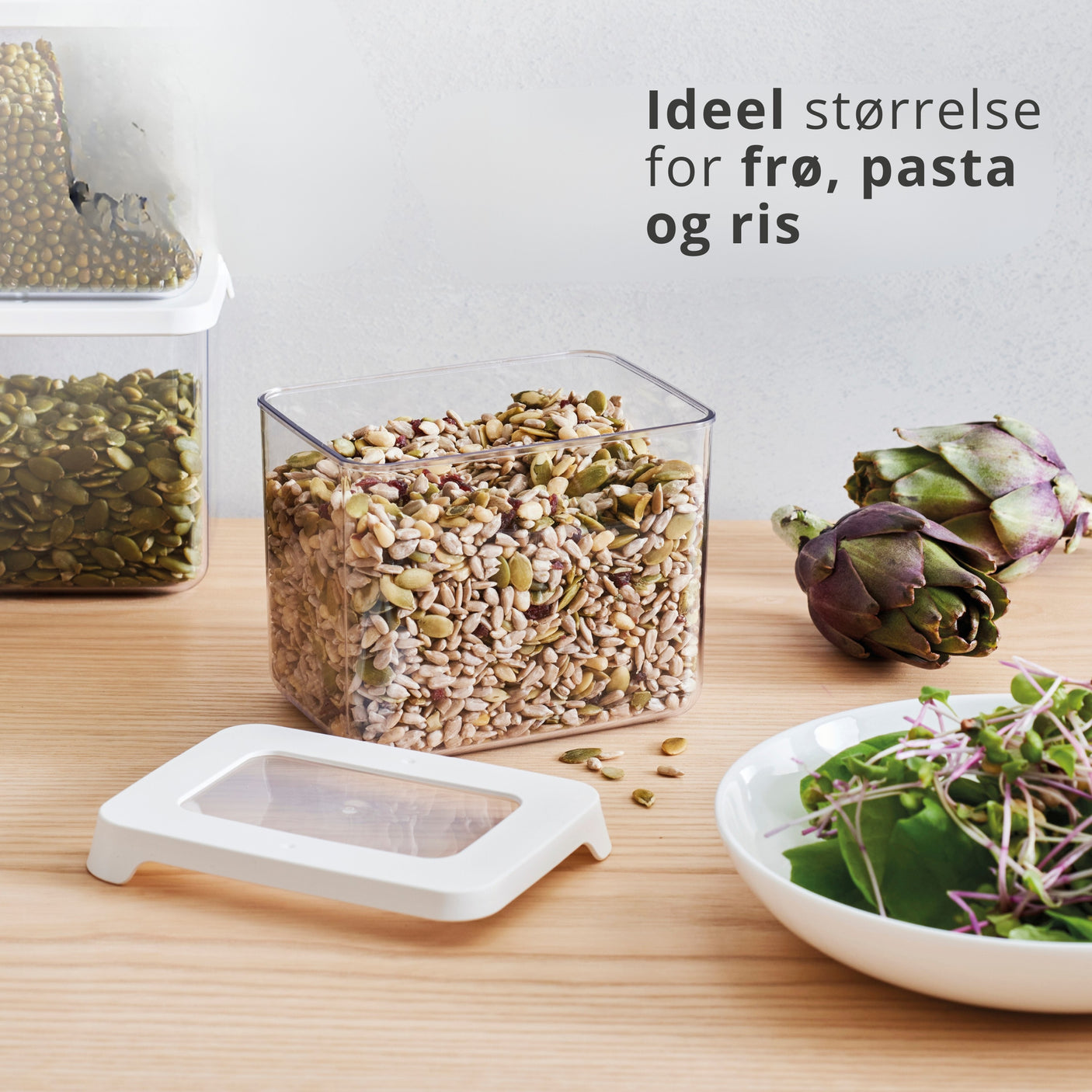 Tørrvareboks til kjøkkenskap og skuffer