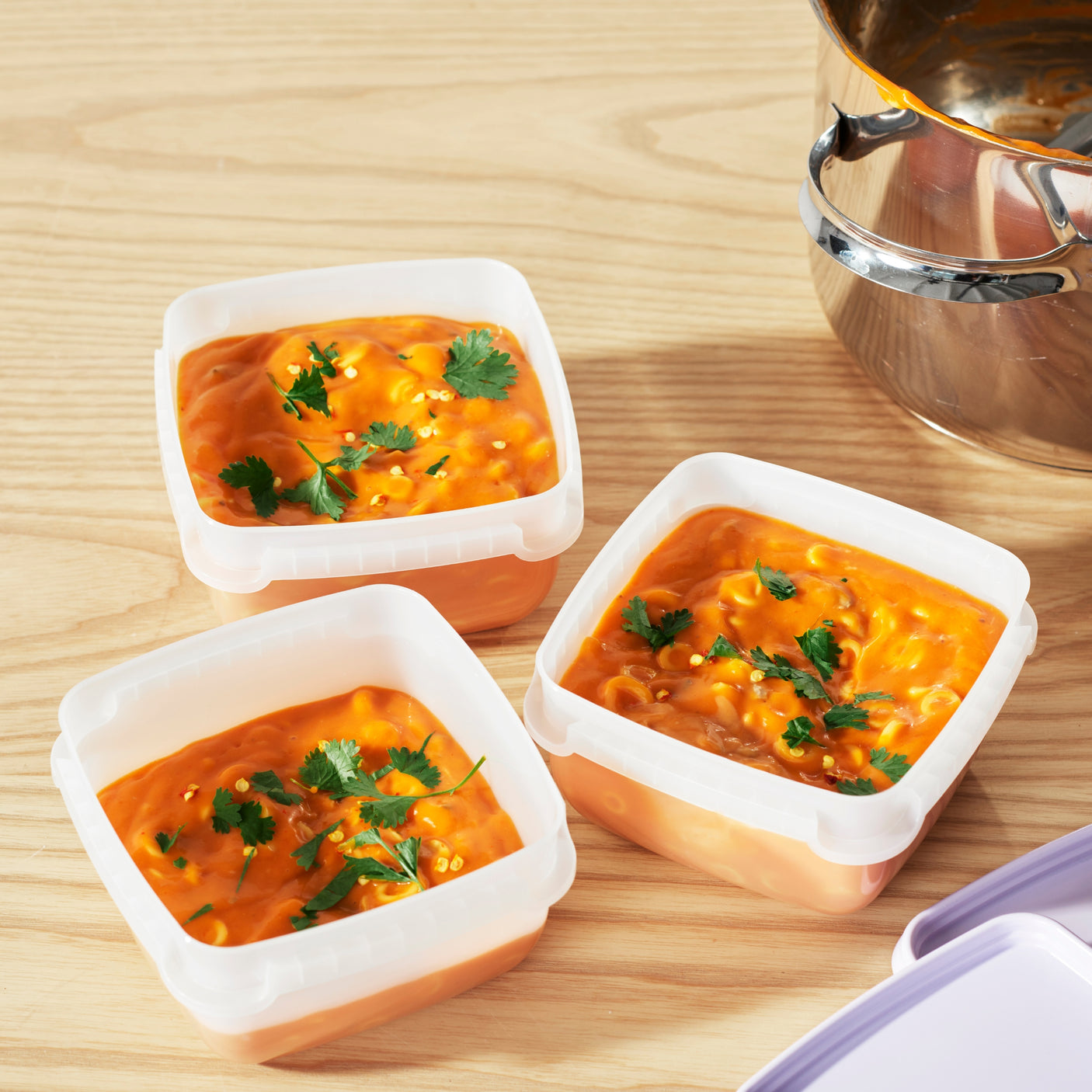 SmartStore Frost matbokser som kan stables i fryser og kjøleskap