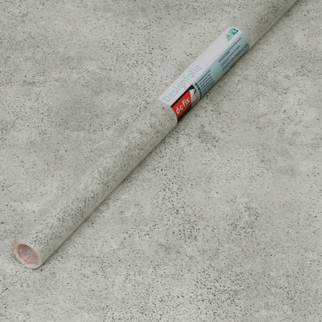 Vareprøve av Salazar mikrosement kontaktplast med autentisk betonglook.