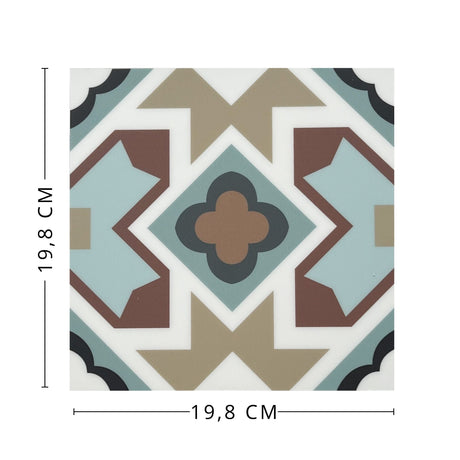 10-pk Lotte selvklebende veggfliser