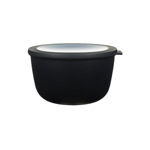 Bolle m/lokk Cirqula sort 2000 ml - Lindas Dekor