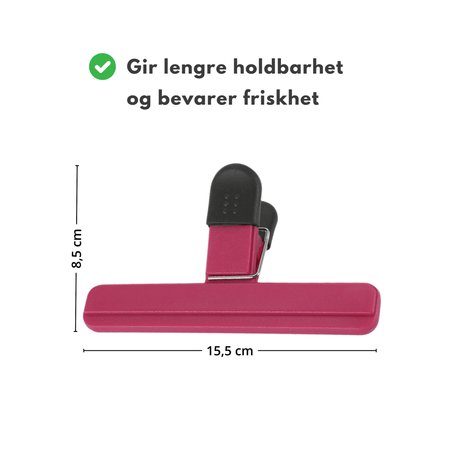 Klips til poser, stor - Lindas Dekor Klips
