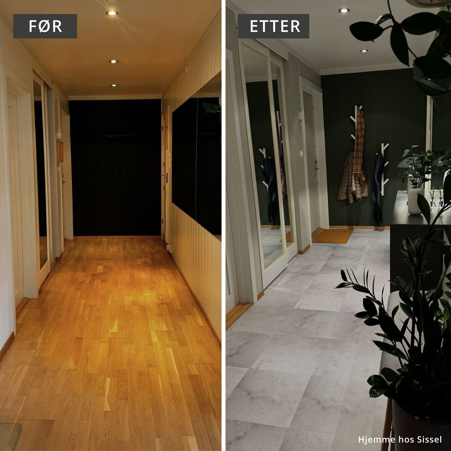 8-pk Sydney selvklebende fliser