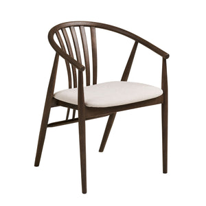 House Nordic Agustin smoked/sand spisestol