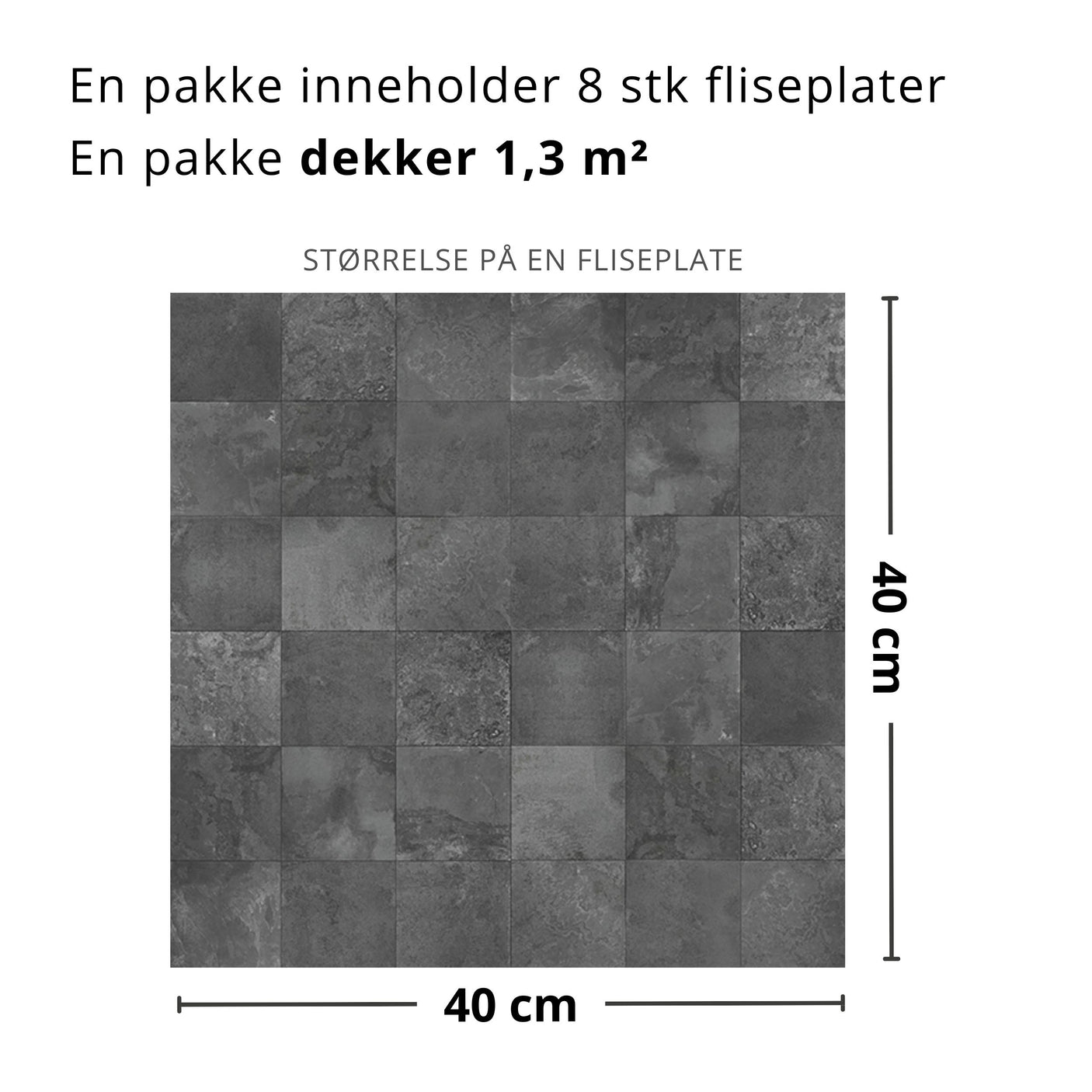 Bodø selvklebende fliser