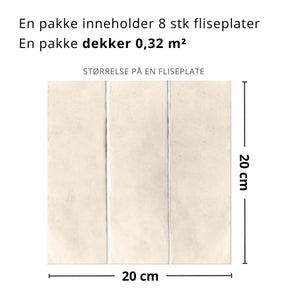 Katja sand selvklebende fliser