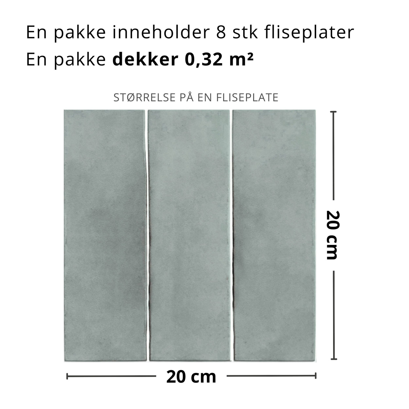 Katja betong selvklebende fliser