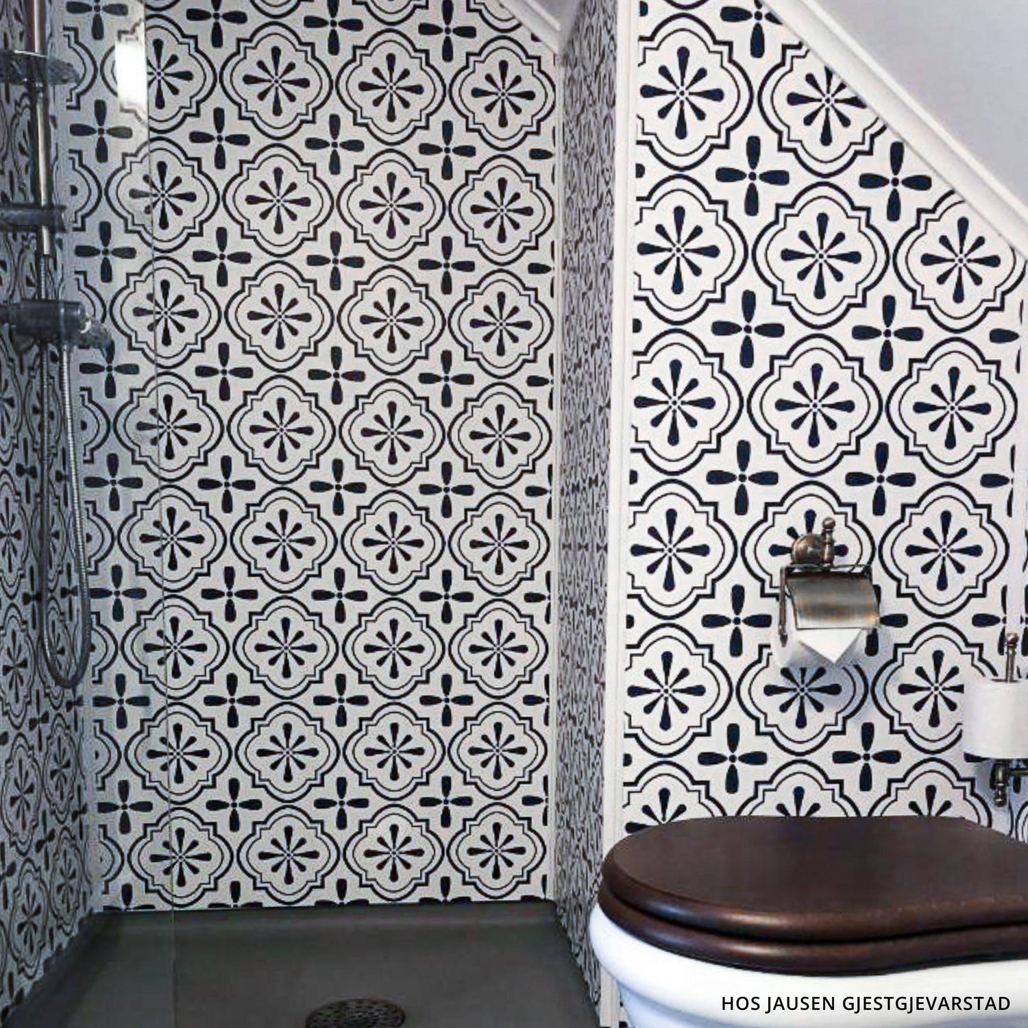 8-pk Nova blå selvklebende fliser