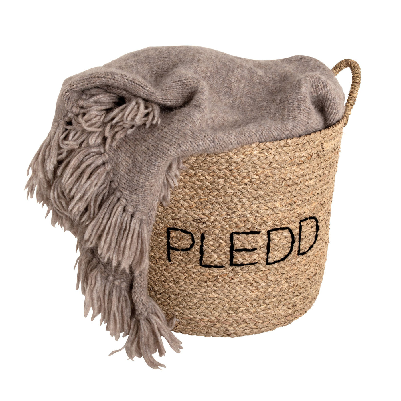 Flettet kurv, pledd