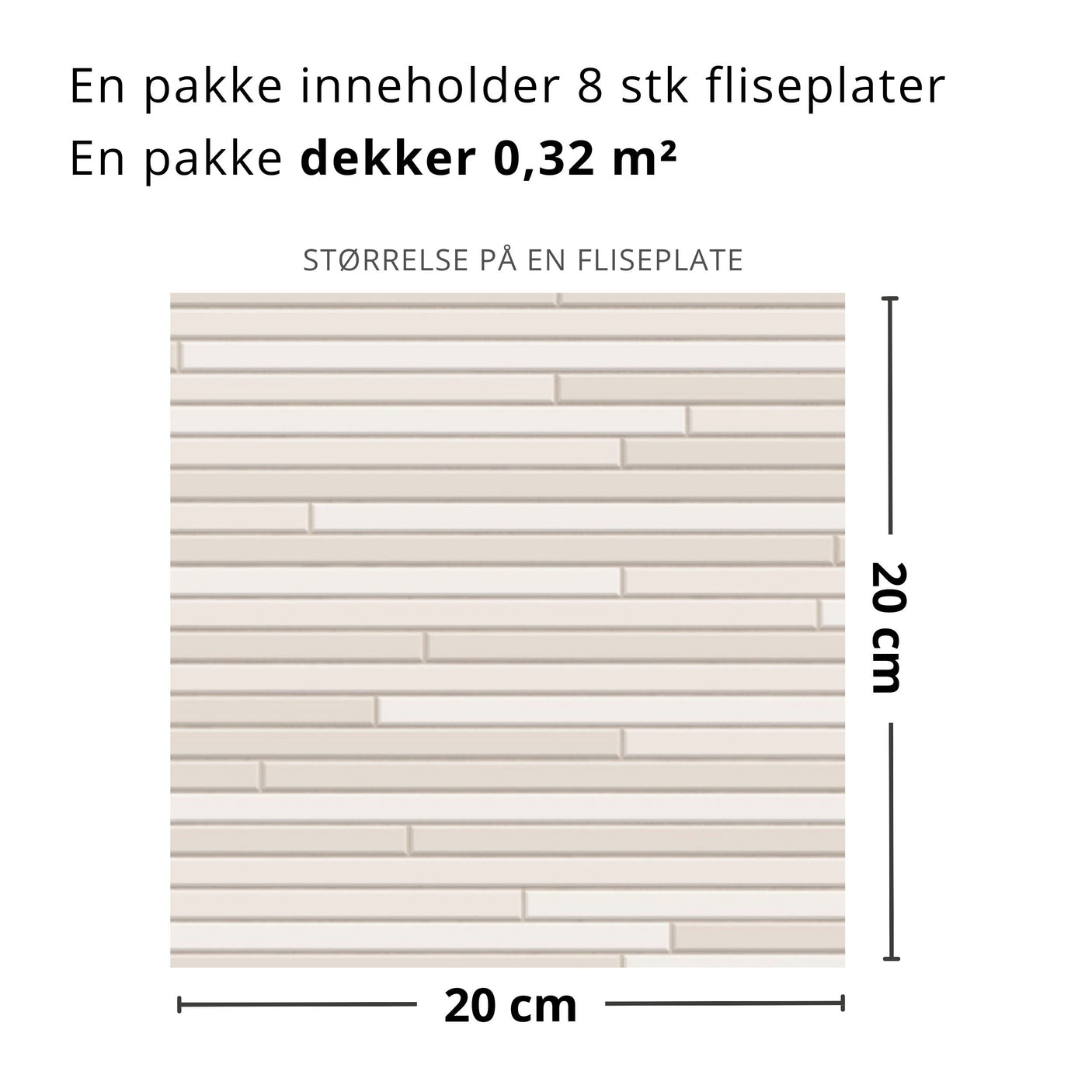 Drammen selvklebende fliser