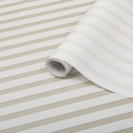 Statisk vindusfolie med stripemønster til privacy-skjerming
