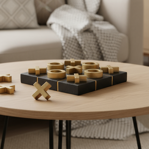 Dekorativt brettspill 21 × 21 × 4,5 cm