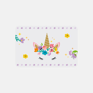 Bordbrikke Enhjørning transparent