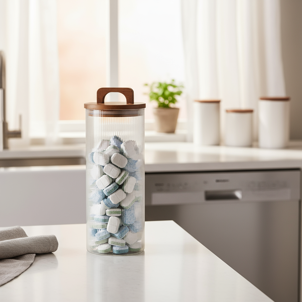 Glasskrukke med trelokk 1650 ml