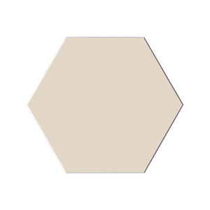 Hexagon beige selvklebende veggflis 20-pk