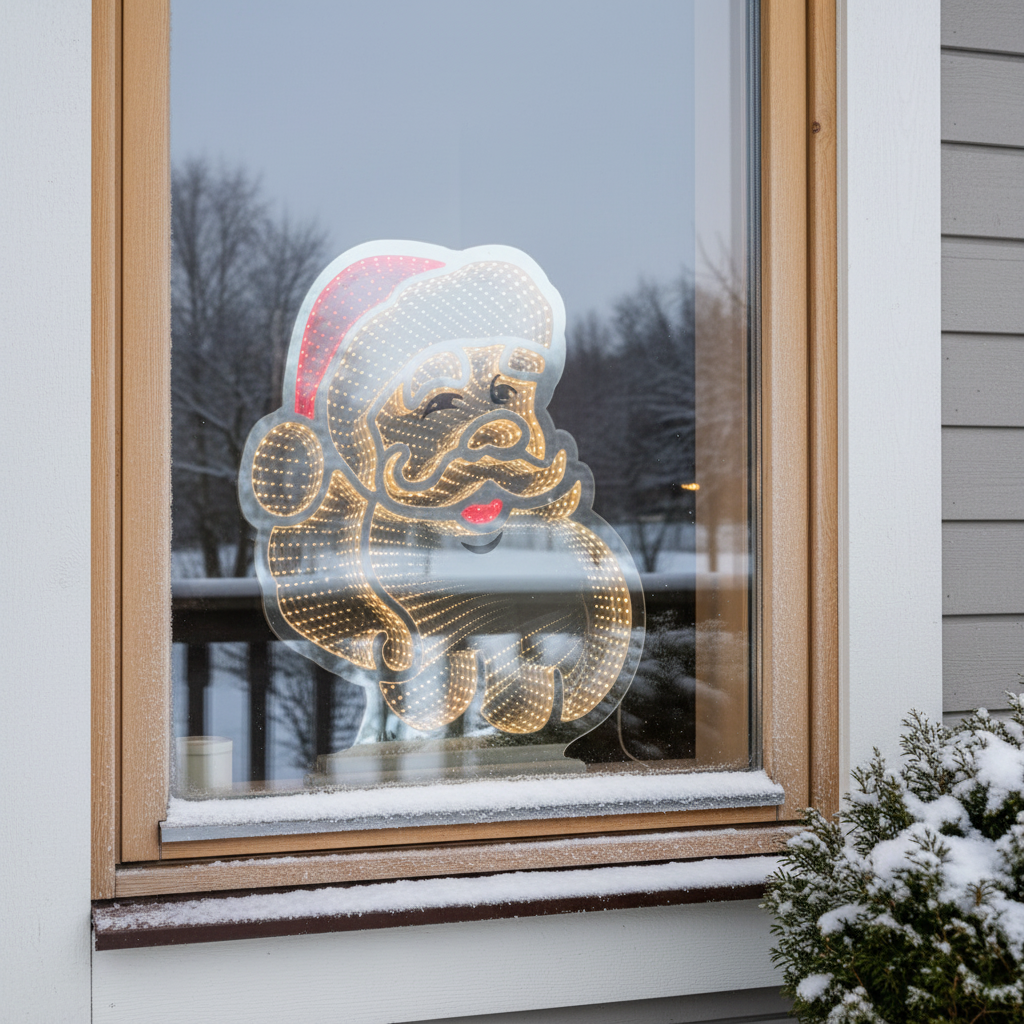 Nisse lysskilt tosidig 69 cm