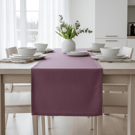 Bordløper lilla 40 x 140 cm - Lindas Dekor