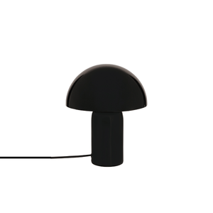 Lito bordlampe sort i sopp-design 24,5 cm