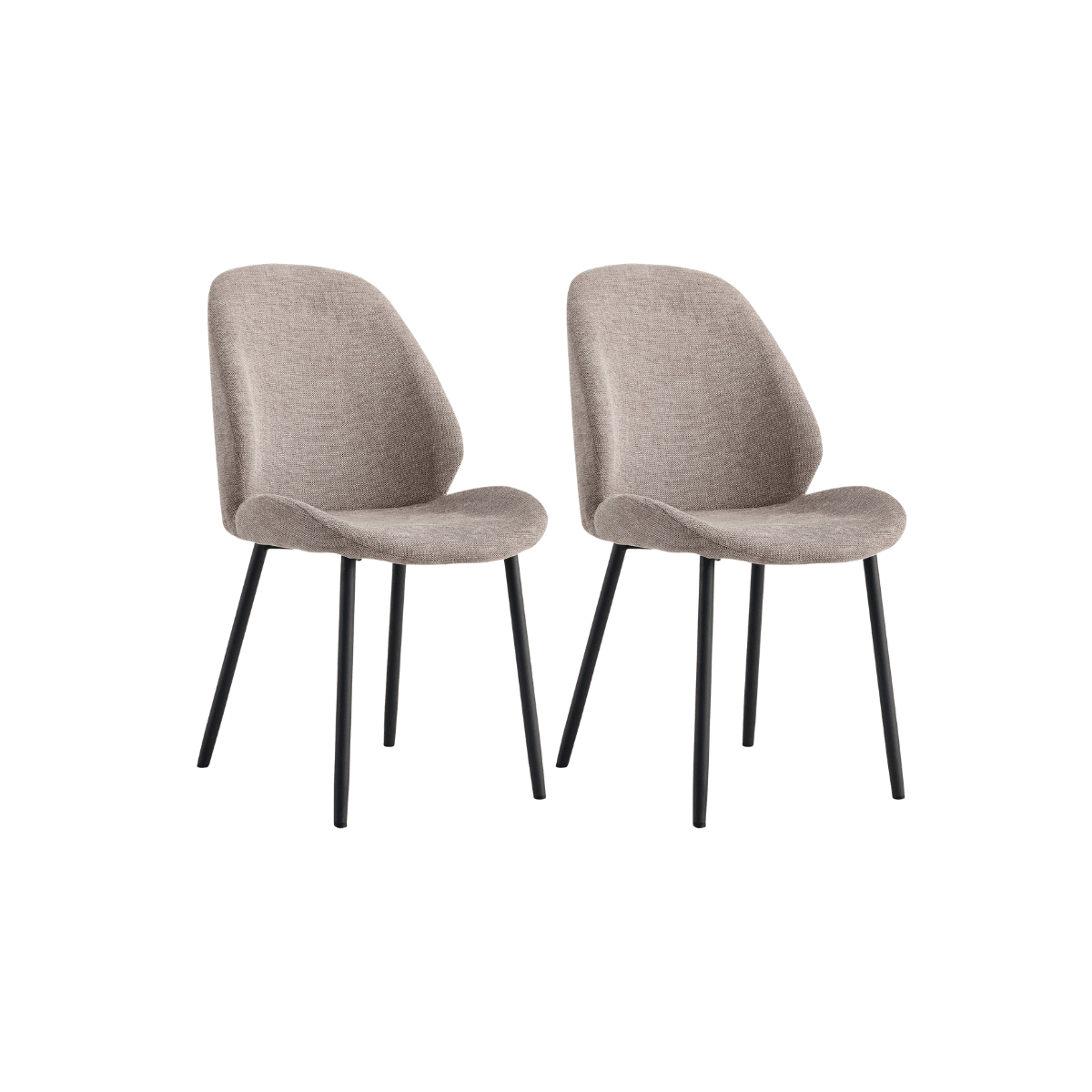 2-pk Monte Carlo spisestol stone - Lindas Dekor Spisestol