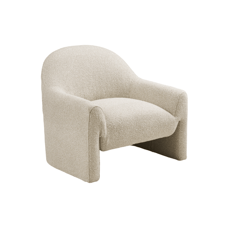 Zahara loungestol beige - Lindas Dekor Lenestol