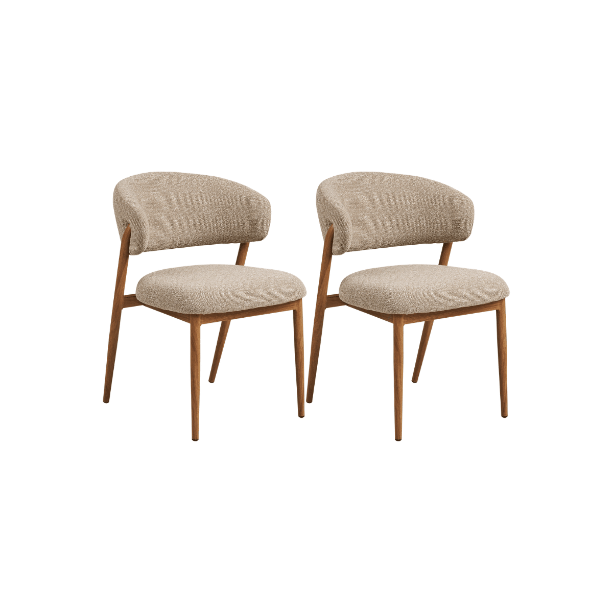 2-pk Cavi spisestol eikefarget - Lindas Dekor Spisestol