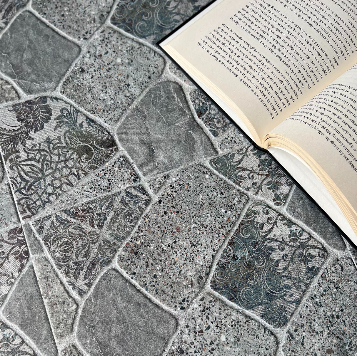 Vareprøve: Vintage stone tiles kontaktplast