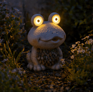 Froskine hagefigur - Lindas Dekor
