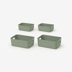 Sage oppbevaringssett med 2 Comfort S og 2 Comfort M bokser