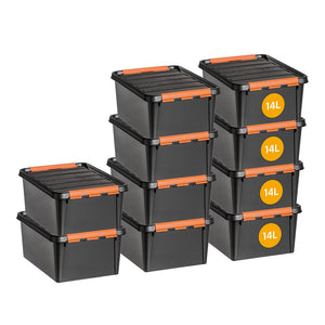 SmartStore oppbevaringsbokser stablet oppå hverandre