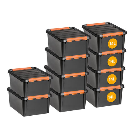 SmartStore oppbevaringsbokser stablet oppå hverandre