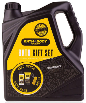 Accentra bath gift set i oljekanne emballasje
