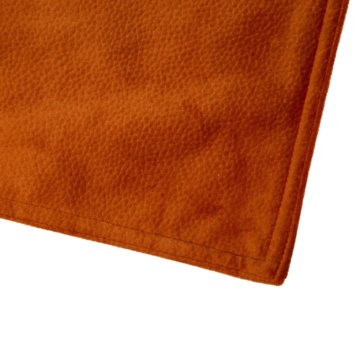 Putetrekk velur skinnlook rust 50x50 cm