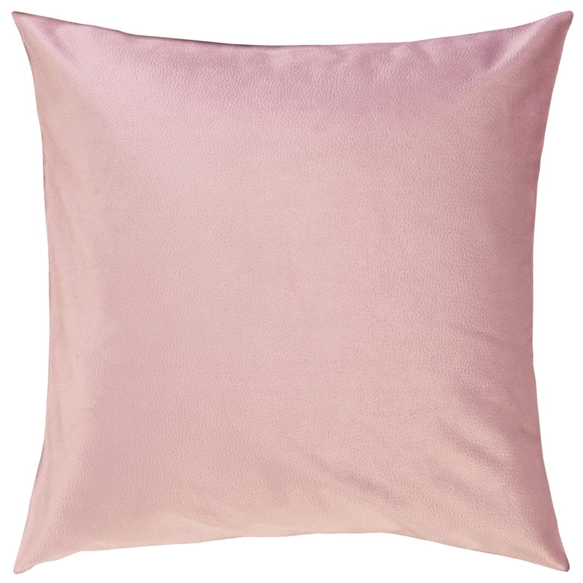 Lyngrosa putetrekk i velur med skinnlook, 45 x 45 cm