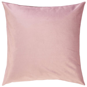 Lyngrosa putetrekk i velur med skinnlook, 45 x 45 cm