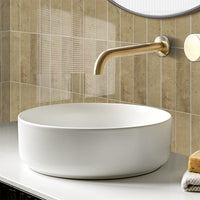 Louise gloss beige selvklebende veggfliser