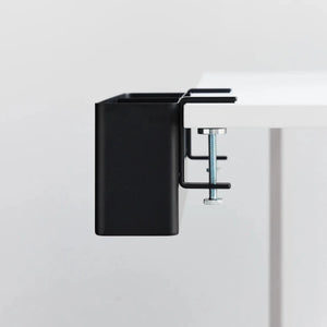 Smart oppbevaringsboks til bord, sort 30 x 10 cm - Lindas Dekor