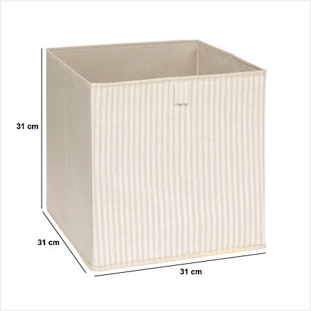 Oppbevaringsboks Cotty krem 31 cm