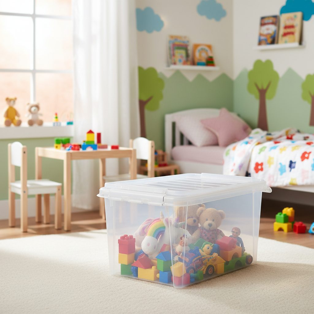 SmartStore™ Classic oppbevaringsboks med lokk 46 L