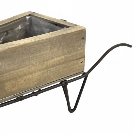 Liten trillebår 48 x 19,5 x 19 cm til hage og terrasse